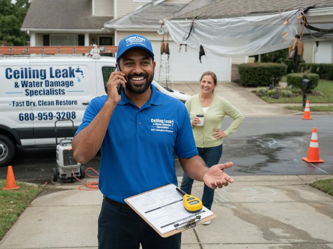 Ceiling Leak Cleanup Eagle Pass, TX FAQs